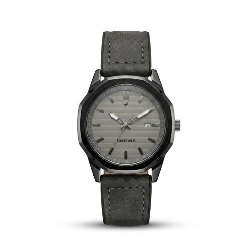 Fastrack Leather Quartz Watch